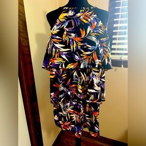 Fit 4U Three ruffle swim suit romper